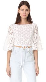 Milly Floral Embroidery Lydia Top at Shopbop